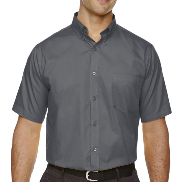 Men's Optimum Short-Sleeve Twill Shirt Thumbnail