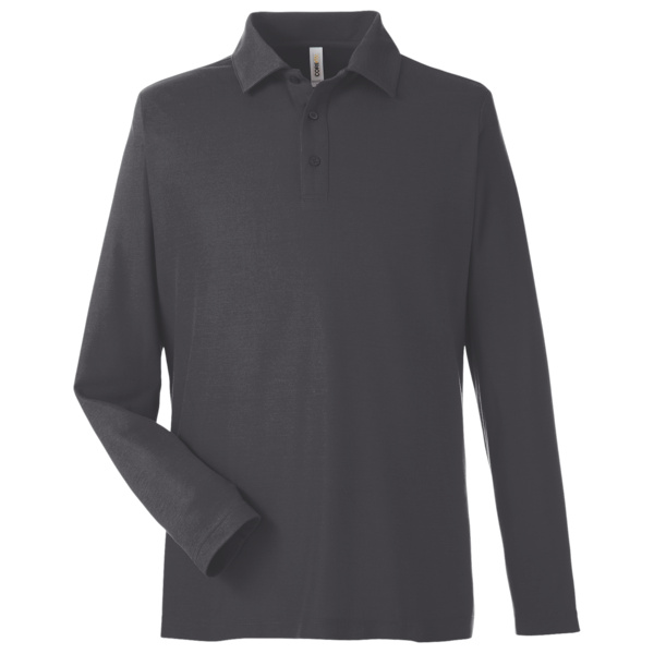Men's Fusion ChromaSoft™ Long-Sleeve Pique Polo Thumbnail