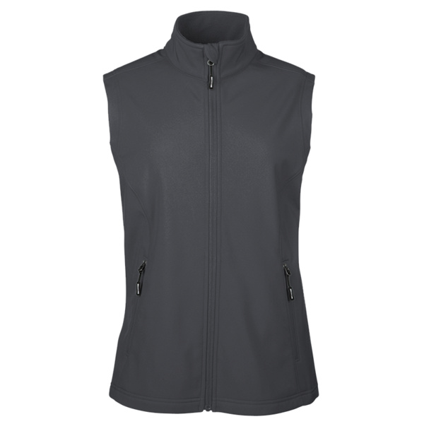 Ladies' Cruise Two-Layer Fleece Bonded Soft Shell Vest Thumbnail