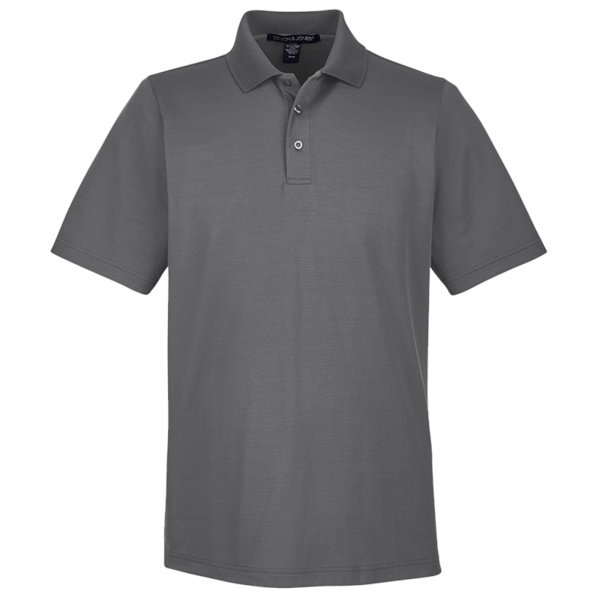 CrownLux Performance® Men's Plaited Polo Thumbnail