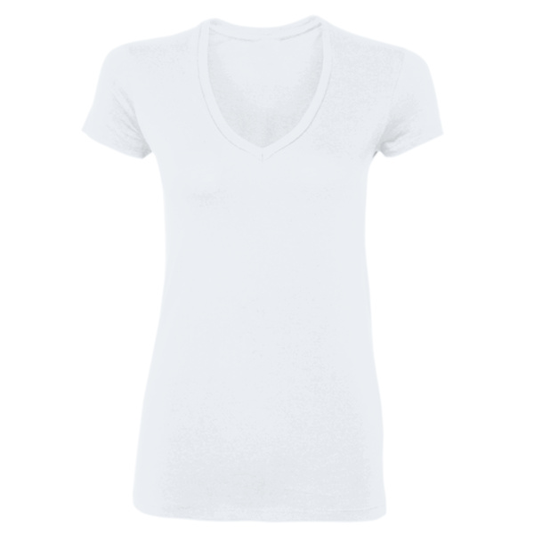 Ladies' SoftStyle® Fitted V-Neck T-Shirt Thumbnail