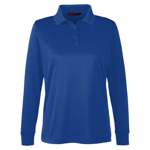 Ladies' Advantage Snag Protection Plus IL Long Sleeve Polo Thumbnail