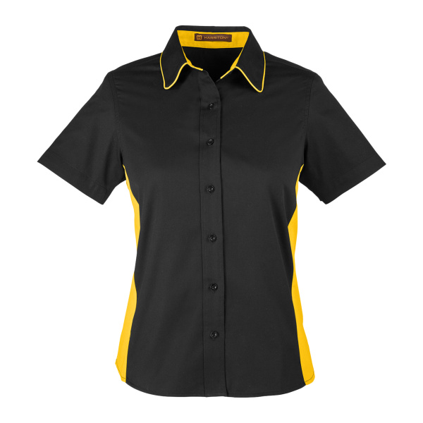 Ladies' Flash IL Colorblock Short Sleeve Shirt Thumbnail
