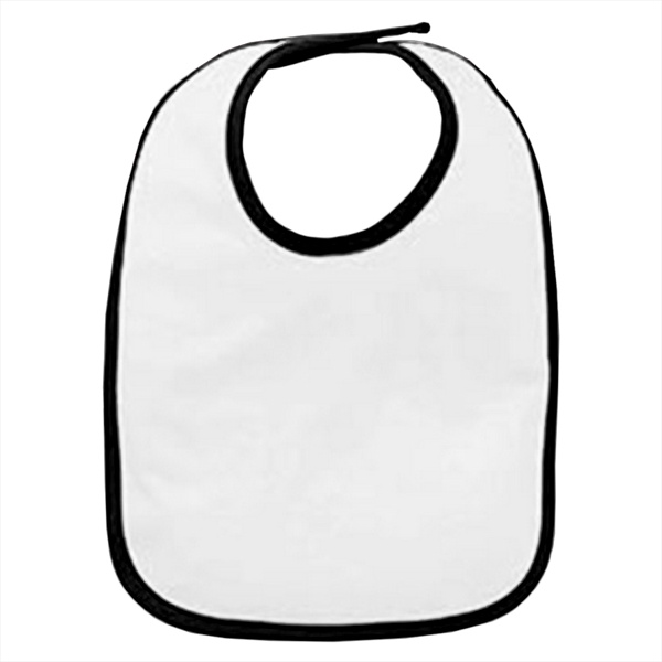 Infant Contrast Trim Bib Thumbnail
