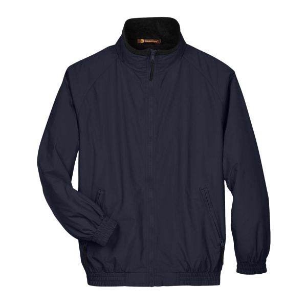 Unisex Fleece Lined Nylon Jacket Thumbnail