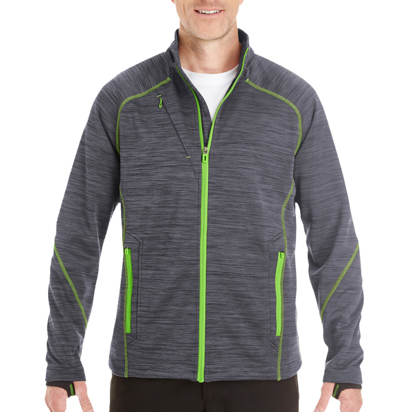 Men's Flux Mélange Bonded Fleece Jacket Thumbnail
