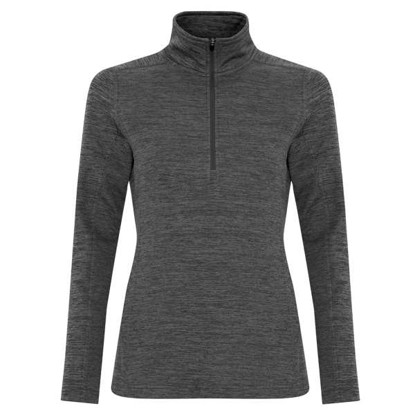 ATC™ DYNAMIC HEATHER FLEECE 1/2 ZIP LADIES' SWEATSHIRT Thumbnail