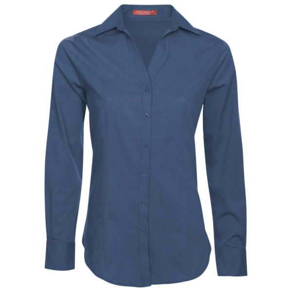 COAL HARBOUR® TEXTURED CROSSHATCH WOVEN LADIES' SHIRT Thumbnail