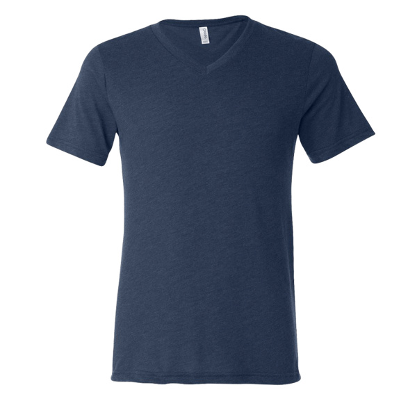 Unisex Triblend V-Neck Tee Thumbnail
