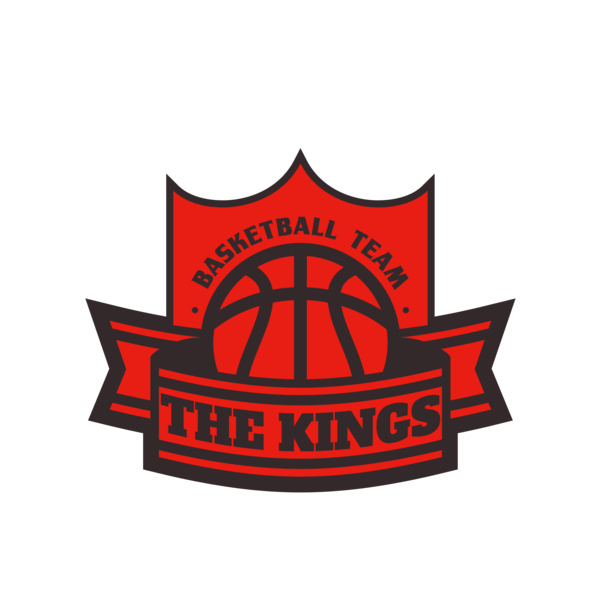 The Kings Basketball team Logo Template Thumbnail