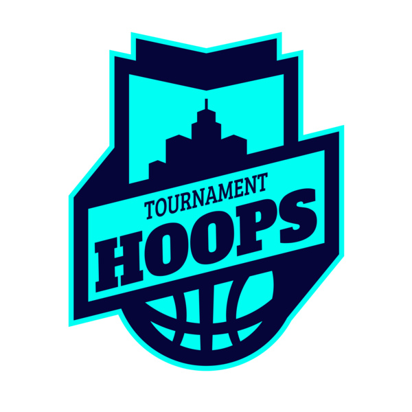 Hoops Tournament Basketball logo template Thumbnail