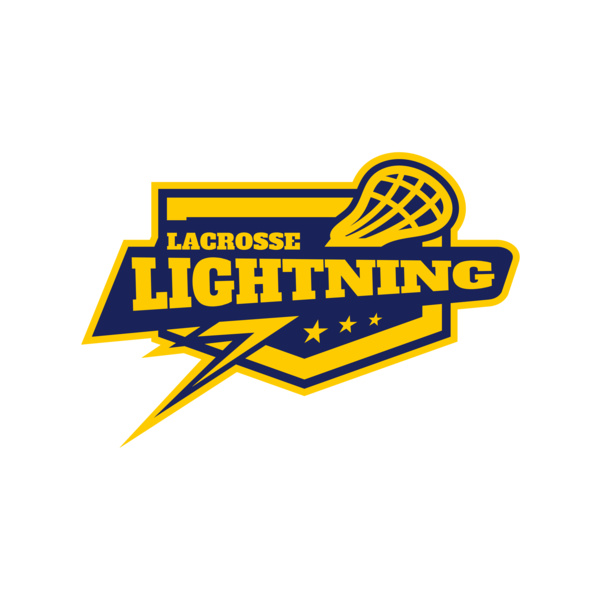 Lightning Lacrosse Logo Template Thumbnail