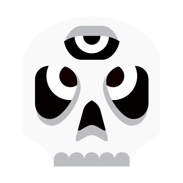 Elements Skulls logo template 18 Thumbnail