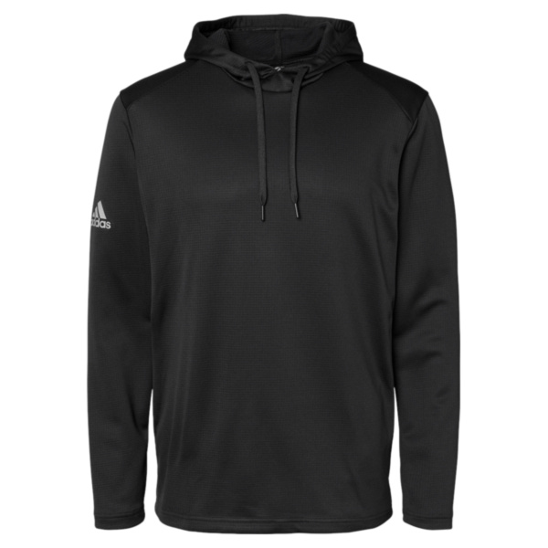 Textured Mixed Media Hooded Sweatshirt Thumbnail