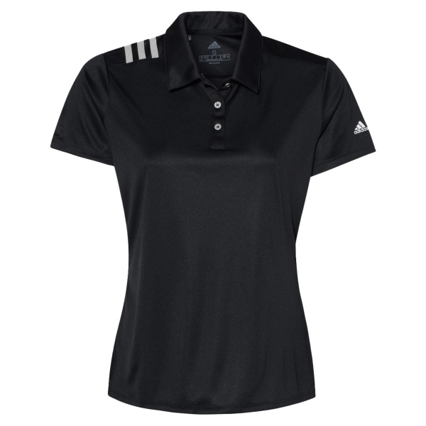 Women's 3-Stripes Shoulder Polo Thumbnail
