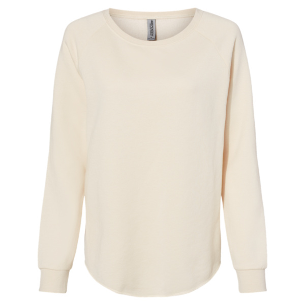 Women's California Wave Wash Crewneck Sweatshirt Thumbnail