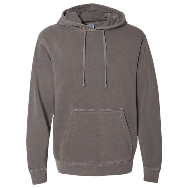Midweight Pigment-Dyed Hooded Sweatshirt Thumbnail