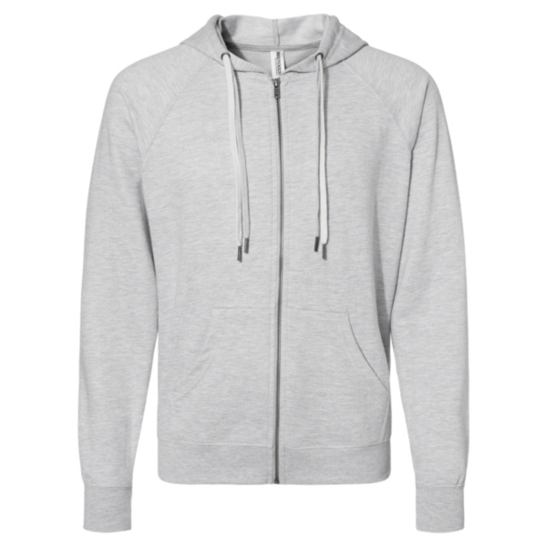 Icon Lightweight Loopback Terry Full-Zip Hooded Sweatshirt Thumbnail
