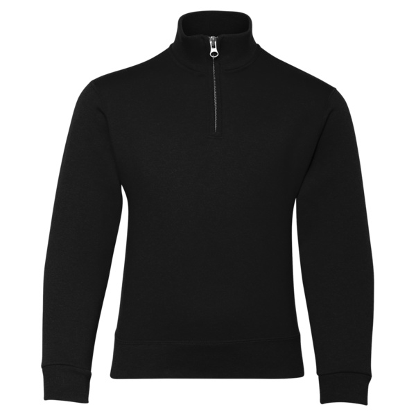 Nublend® Youth Quarter-Zip Cadet Collar Sweatshirt Thumbnail