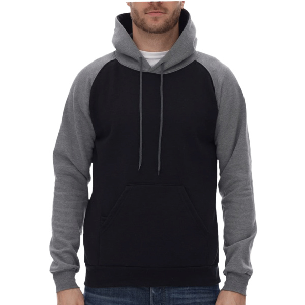 Fleece Raglan Hooded Sweatshirt Thumbnail