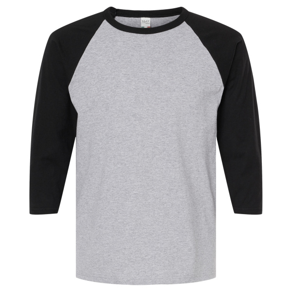 Raglan Three-Quarter Sleeve Baseball T-Shirt Thumbnail