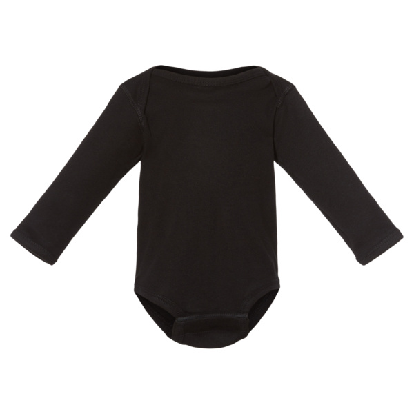 Infant Long Sleeve Baby Rib Bodysuit Thumbnail