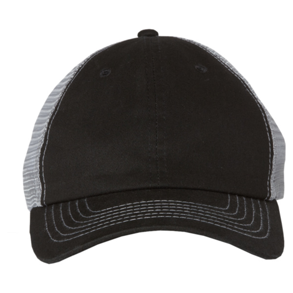 Contrast-Stitch Mesh-Back Cap Thumbnail